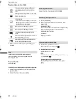 Preview for 38 page of Panasonic DMR-HCT230 Operating Instructions Manual