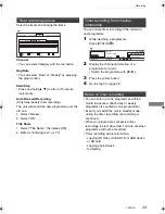 Preview for 29 page of Panasonic DMR-HW220 Operating Instructions Manual