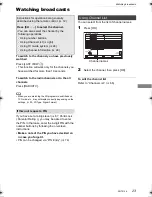 Preview for 23 page of Panasonic DMR-PWT540 Operating Instructions Manual