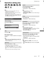 Preview for 37 page of Panasonic DMR-PWT540 Operating Instructions Manual