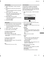 Preview for 41 page of Panasonic DMR-PWT540 Operating Instructions Manual