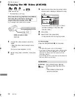 Preview for 58 page of Panasonic DMR-PWT540 Operating Instructions Manual