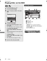 Preview for 34 page of Panasonic DMR-PWT550 Operating Instructions Manual