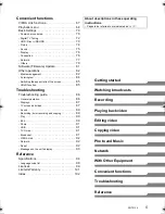 Preview for 5 page of Panasonic DMR-XW440 Operating Instructions Manual