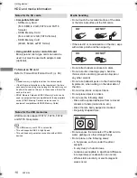 Preview for 10 page of Panasonic DMR-XW440 Operating Instructions Manual