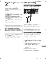 Preview for 65 page of Panasonic DMR-XW440 Operating Instructions Manual