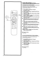 Preview for 66 page of Panasonic DMRE10 - DVD VIDEO RECORDER Operating Instructions Manual