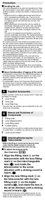 Preview for 5 page of Panasonic DMW-TC20 User Manual