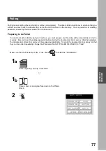 Preview for 79 page of Panasonic DP-2500 Operating Instructions Manual