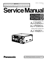 Preview for 782 page of Panasonic DVC PRO Studio AJ-D950P Service Manual