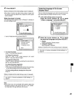 Preview for 35 page of Panasonic DVD-A112 Operating Instructions Manual