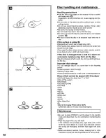 Preview for 46 page of Panasonic DVD-A112 Operating Instructions Manual