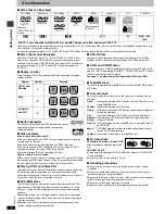 Preview for 6 page of Panasonic DVD-F61 Operating Instructions Manual