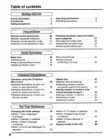 Preview for 6 page of Panasonic DVD-L10 Operating Instructions Manual