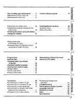 Preview for 7 page of Panasonic DVD-L10 Operating Instructions Manual