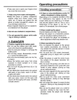 Preview for 9 page of Panasonic DVD-L10 Operating Instructions Manual