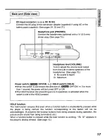 Preview for 17 page of Panasonic DVD-L10 Operating Instructions Manual