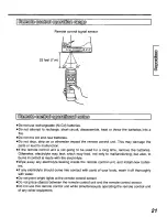 Preview for 21 page of Panasonic DVD-L10 Operating Instructions Manual