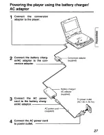 Preview for 27 page of Panasonic DVD-L10 Operating Instructions Manual