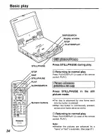 Preview for 34 page of Panasonic DVD-L10 Operating Instructions Manual