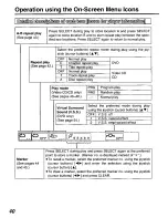 Preview for 40 page of Panasonic DVD-L10 Operating Instructions Manual