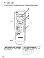 Preview for 46 page of Panasonic DVD-L10 Operating Instructions Manual