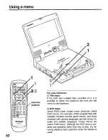 Preview for 52 page of Panasonic DVD-L10 Operating Instructions Manual