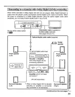 Preview for 71 page of Panasonic DVD-L10 Operating Instructions Manual