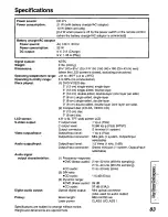 Preview for 83 page of Panasonic DVD-L10 Operating Instructions Manual