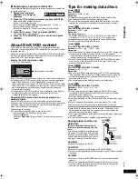 Preview for 9 page of Panasonic DVD-LS855PK Operating Instructions Manual