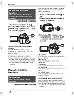 Preview for 54 page of Panasonic DVD Palmcorder VDR-D220 Operating Instructions Manual