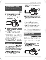 Preview for 75 page of Panasonic DVD Palmcorder VDR-D220 Operating Instructions Manual