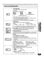 Preview for 23 page of Panasonic DVD-PV55 Operating Instructions Manual