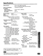 Preview for 43 page of Panasonic DVD-PV55 Operating Instructions Manual