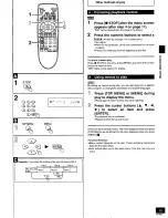 Preview for 15 page of Panasonic DVD-RV80 Operating Instructions Manual