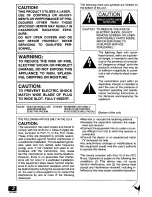 Preview for 2 page of Panasonic DVDPA65 - PORTABLE DVD Operating Instructions Manual