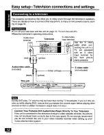 Preview for 12 page of Panasonic DVDPA65 - PORTABLE DVD Operating Instructions Manual