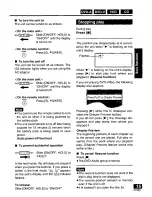 Preview for 15 page of Panasonic DVDPA65 - PORTABLE DVD Operating Instructions Manual