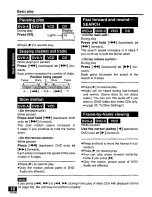 Preview for 16 page of Panasonic DVDPA65 - PORTABLE DVD Operating Instructions Manual