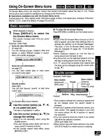 Preview for 21 page of Panasonic DVDPA65 - PORTABLE DVD Operating Instructions Manual