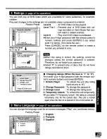 Preview for 29 page of Panasonic DVDPA65 - PORTABLE DVD Operating Instructions Manual