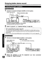 Preview for 36 page of Panasonic DVDPA65 - PORTABLE DVD Operating Instructions Manual