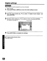 Preview for 40 page of Panasonic DVDPA65 - PORTABLE DVD Operating Instructions Manual