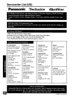 Preview for 46 page of Panasonic DVDPA65 - PORTABLE DVD Operating Instructions Manual