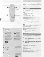 Preview for 16 page of Panasonic DVDRV31 - DIG. VIDEO DISCPLAYE Operating Instructions Manual