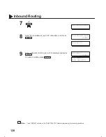 Preview for 124 page of Panasonic DX 1000 - PanaFax B/W Laser Printer User Manual