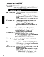 Preview for 46 page of Panasonic E110I Operating Instructions Manual