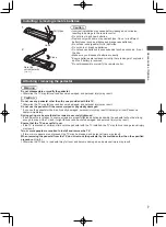 Preview for 7 page of Panasonic E55A series Operating Instructions Manual