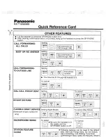 Preview for 7 page of Panasonic EASA-PHONE KX-T123230D Operating Instructions Manual