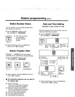 Preview for 47 page of Panasonic EASA-PHONE KX-T123230D Operating Instructions Manual